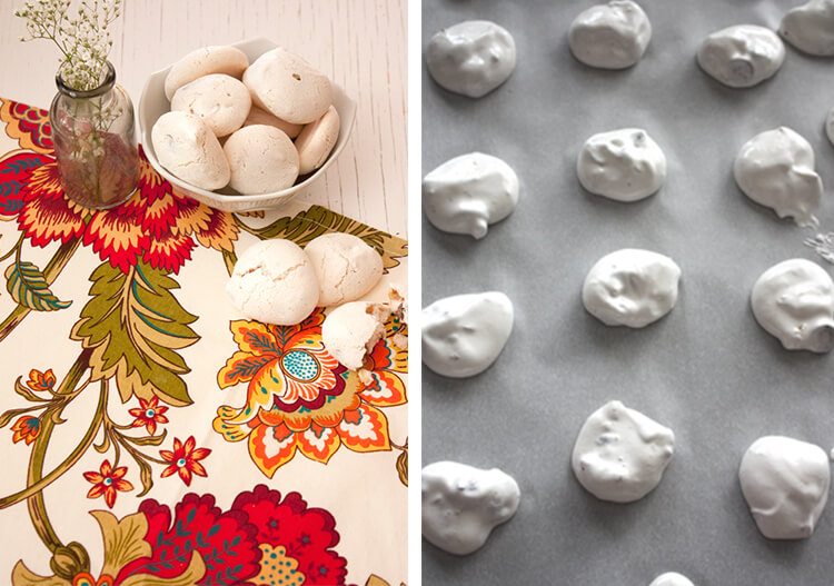 chocolate chip meringue cookies