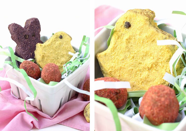 fruit snacks shaped like Peeps