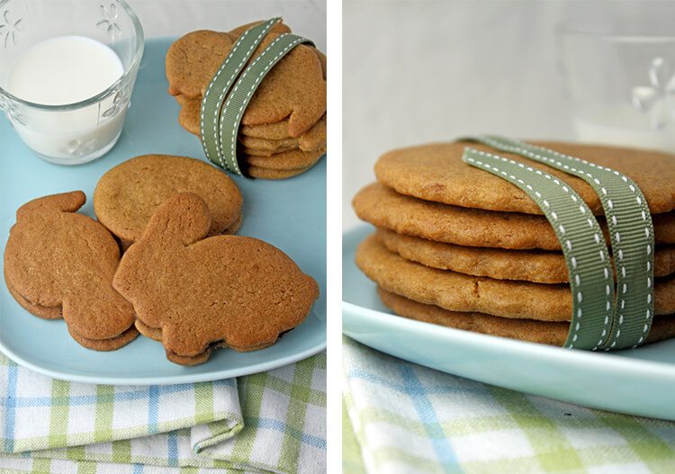Easter gingerbread cookies