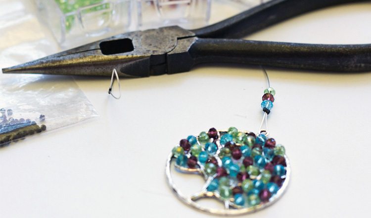 homemade suncatcher